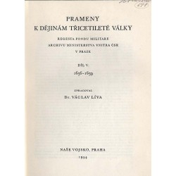 Prameny k dějinám Třicetileté války. Cz.5: 1636-1639