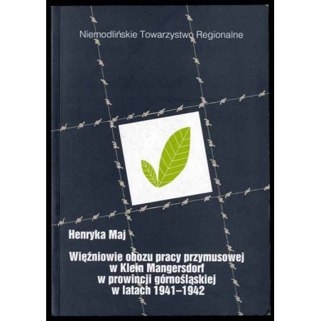Więźniowie obozu pracy przymusowej w Klein Mangersdorf w prowincji górnośląskiej w latach 1941-1942