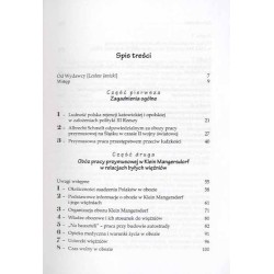 Więźniowie obozu pracy przymusowej w Klein Mangersdorf w prowincji górnośląskiej w latach 1941-1942