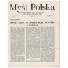 Myśl Polska. Dwutygodnik poświęcony życiu i kulturze narodu  Polish Thought. Fortnightly review. [R.3] (1943). Nr 47 (1 czerwca