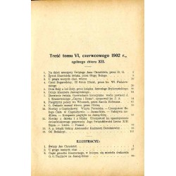 Dzwonek Częstochowski. Pismo miesięczne, illustrowane. R.2 (1902) T.1-6 (Styczeń - Czerwiec 1902)