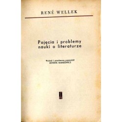Pojęcia i problemy nauki o literaturze