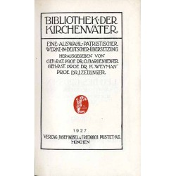 Bibliothek der Kirchenväter. Eine Auswahl Patristischer Werke in deutscher übersetzung. Reihe 1. B. 54: Leo der Grossen: Sämtlic