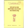 Kwartalnik Historii Kultury Materialnej. R.48 (2000). Nr 3-4
