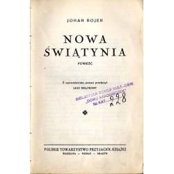 Nowa świątynia. Powieść