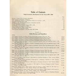 Annuaire de Statistique du Ministere des Finances. Ministère des Finances Republique Polonaise. [1931]
