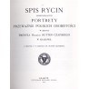 Spis rycin przedstawiających portrety przeważnie osobistości polskich w zbiorze Emeryka hrabiego Hutten-Czapskiego w Krakowie