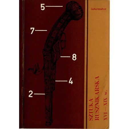 Sztuka rusznikarska XVI-XIX w. Informator. [wystawa kwiecień-sierpień 1976]