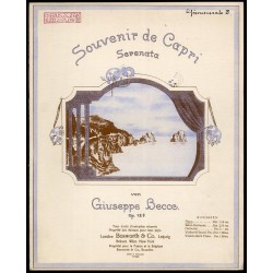 Souvenir de Capri. Serenata. Op. 12a. Componista della Serenata amorosa, Legende d'Amour