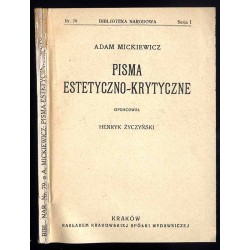 Pisma estetyczno-krytyczne