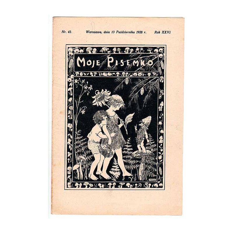 Moje Pisemko. R.26 (1928). Nr 42 (13 października 1928)