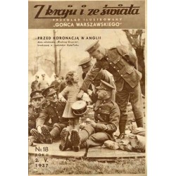 Z Kraju i ze Świata. Przegląd ilustrowany "Gońca Warszawskiego". R.2 (1937). Nr 18 (2 maja 1937) / Przed koronacją w Anglii