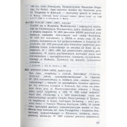 [Kielecki słownik biograficzny] Architekci i budowniczowie. Materiały