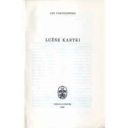 Luźne kartki
