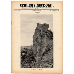 Deutsches Adelsblatt. 3. Jahrgang (1964). Nr 11 (15 XI 1964) [Die Rocca von San Leo]