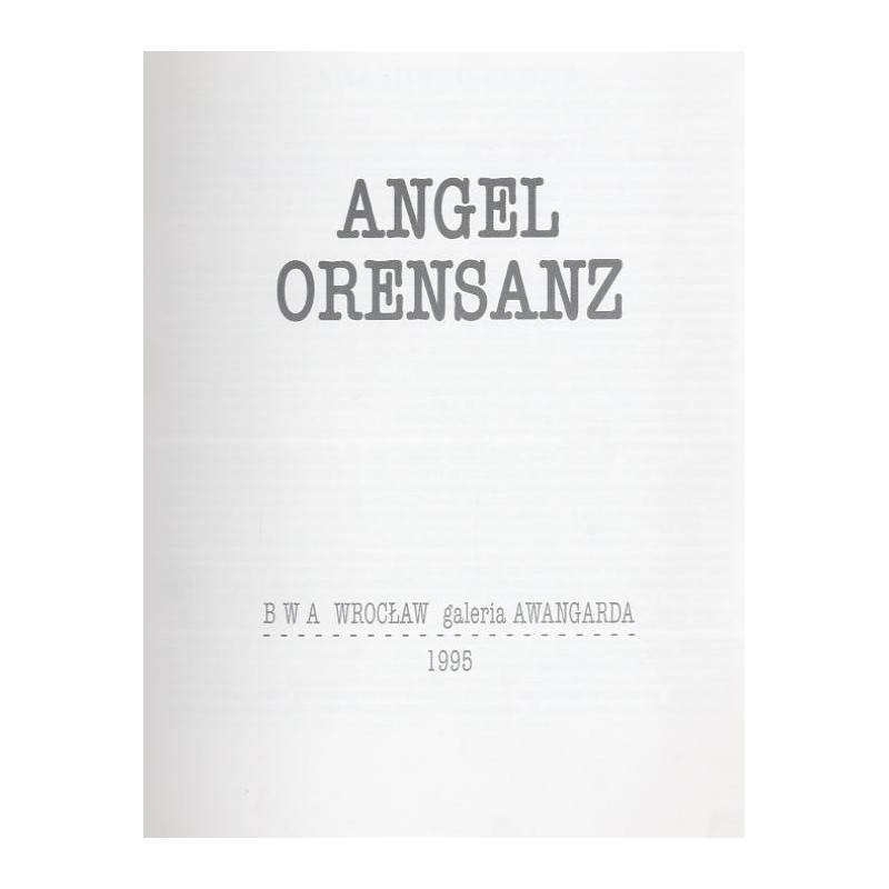 Angel Orensanz