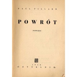 Powrót. Powieść