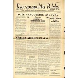 Rzeczpospolita Polska. Dwutygodnik. Pismo poświęcone sprawom politycznym, społecznym i kulturalnym. R.5 (1961). Nr 14 (98) (24 g