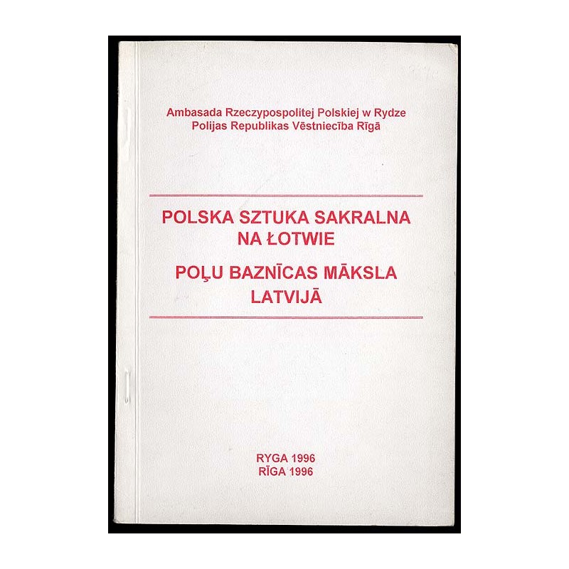 Polska sztuka sakralna na Łotwie  Polu baznicas maksla Latvija