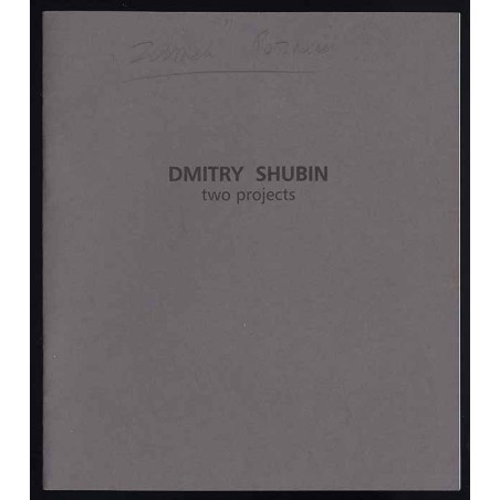 Dmitry Shubin - two projects