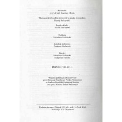 Instytucje literacko-wydawnicze w kontaktach polsko-niemieckich. Stan i perspektywy badawcze. Materiały z międzynarodowej konfer