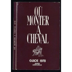 Où monter à cheval. Guide 1978