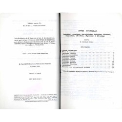 Klucze do oznaczania owadów Polski. Cz.27: Motyle - Lepidoptera. Z.53e: Sówki - Noctuidae. Podrodziny: Acontiinae, Sarrothripina