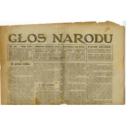 Głos Narodu. R.26 (1916). Nr 428 (2 września 1916). Wydanie wieczorne