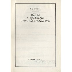 Rzym i wczesne chrześcijaństwo