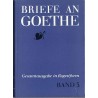 Briefe an Goethe. Gesamtausgabe in Regestform. B.3: 1799-1801
