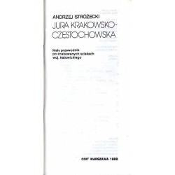 Jura Krakowsko-Częstochowska. Mały przewodnik po znakowanych szlakach woj. katowickiego