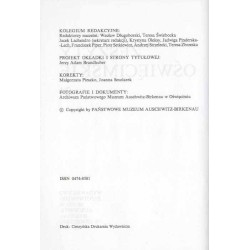 Zeszyty Oświęcimskie. Nr 24 (2008)