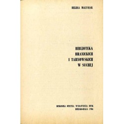 Biblioteka Branickich i Tarnowskich w Suchej