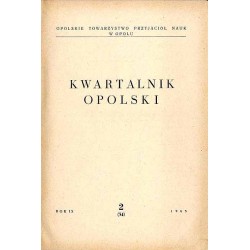 Kwartalnik Opolski. R.9 (1963). Nr 2 (34)