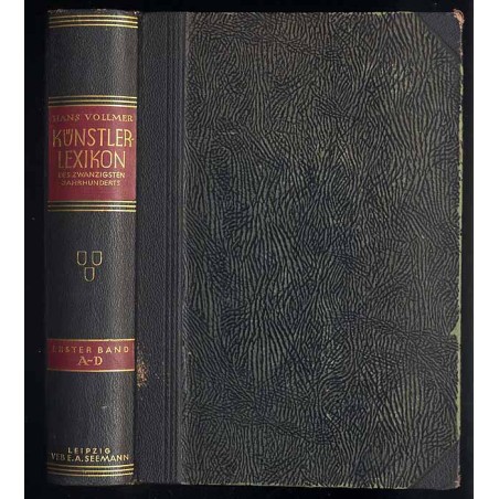 Allgemeines Lexikon der bildenden Künstler des XX. Jahrhunderts. T.1: A-D