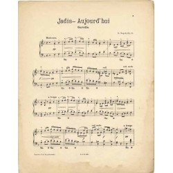 Jadis-Aujourd'hui. Gavotte. Op. 24 [na fortepian solo]