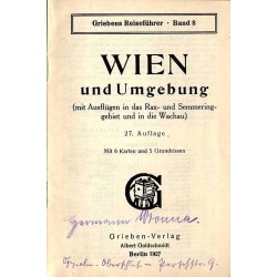 [Griebens Reiseführer] Wien und Umgebung (mit Ausflügen in das Rax- und Semmeringgebiet und die Wachau)