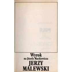 Wyrok na Józefa Mackiewicza