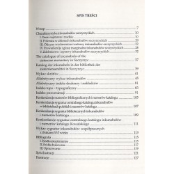 Katalog inkunabułów Biblioteki Opactwa OO. Cystersów w Szczyrzycu