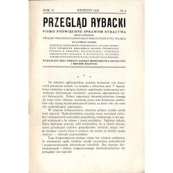 Przegląd Rybacki. Pismo poświęcone sprawom rybactwa. Organ oficjalny Związku Organizacyj Rybackich Rzeczypospolitej Polskiej. R.