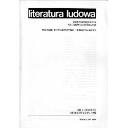 Literatura Ludowa. Dwumiesięcznik naukowo-literacki. R.38 (1994). Nr 1-6