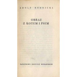 Obraz z kotem i psem