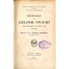 Mémoires de Alexandre Iswolsky, ancien ambassadeur de Russie a Paris (1906-1910)