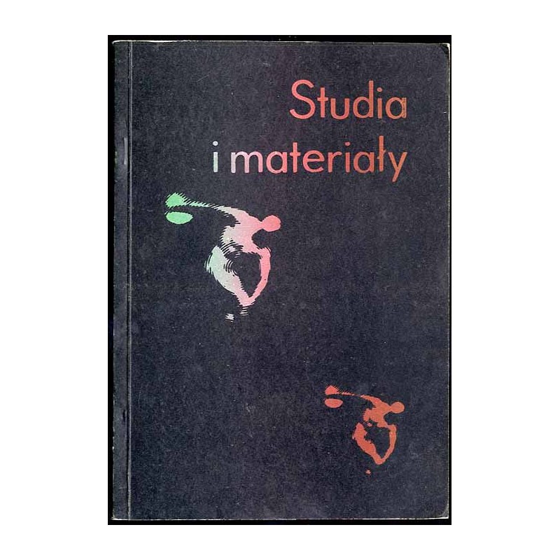 Studia i Materiały. [T.2] (1979)