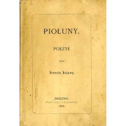 Piołuny. Poezye