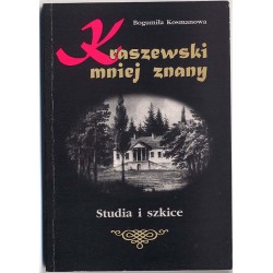 Kraszewski mniej znany. Studia i szkice