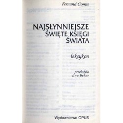 Najsłynniejsze święte księgi świata. Leksykon