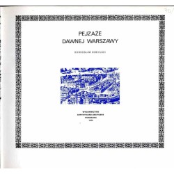 Pejzaże dawnej Warszawy