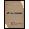 Merkblatt über Abwehr von Wirtschaftsspionage. Betriebsspionage, Industriespionage, Geschäftsspionage, Handelsspionage