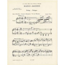 Radio Madrid. Piano